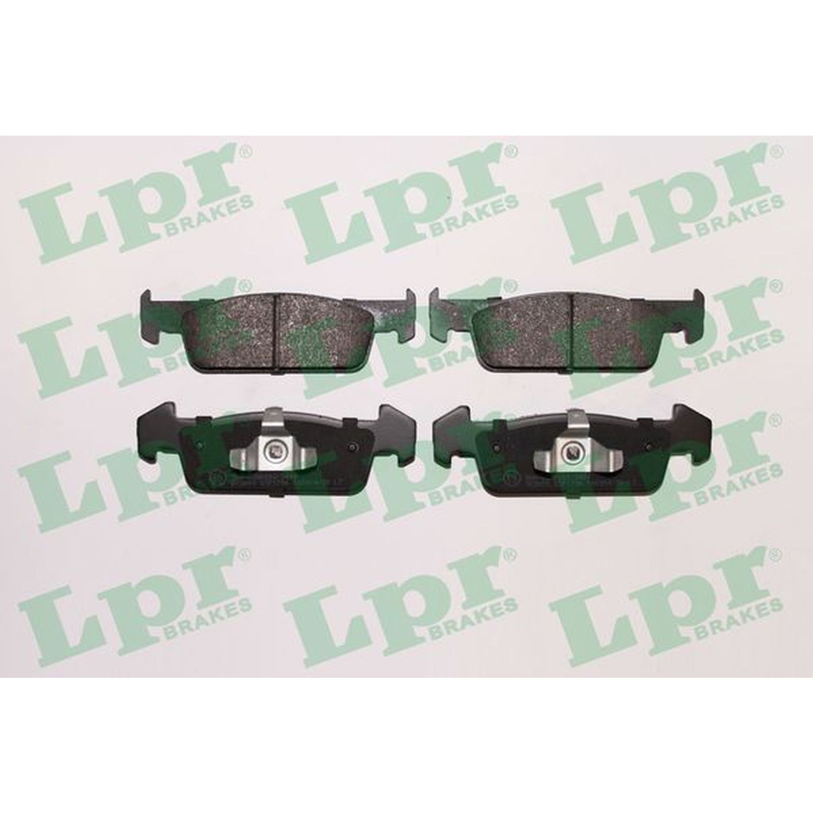 1x ORIGINAL® Lpr 05P1796 Bremsbelagsatz, Scheibenbremse Vorne für Renault