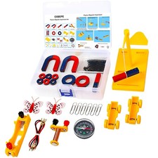 Magnet Kit Physics Science Electromagnet Experiment Set for Education Science...