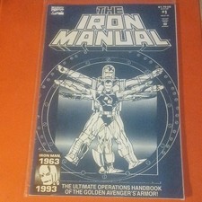 Iron Manual #1 Iron Man Modern Age Comic Book Marvel 1993