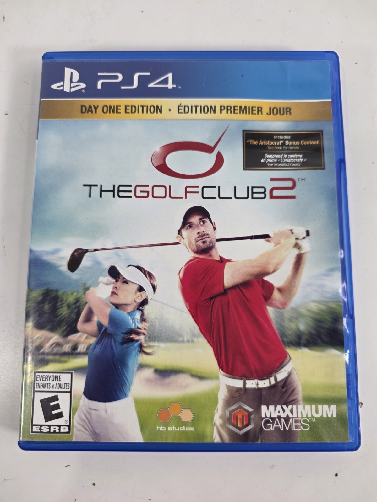 Club 2 Playstation 4 Ps4 Golfing - Day One Edition Guc Teste