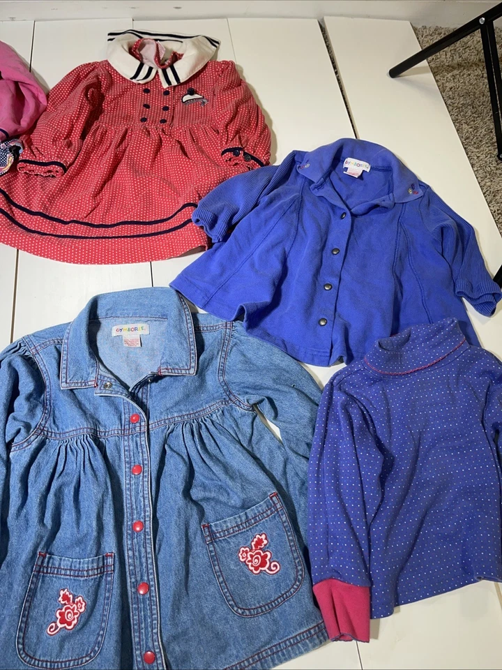 Vintage Rainbow Tag Gymboree Small/med Girls Lot - Image 4 of 4