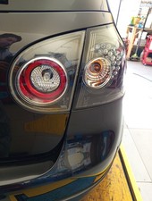 Fanali Posteriori LED Luci Stop Golf 5 FSI TDI GTI Design Fumè Pari Al Nuovo 