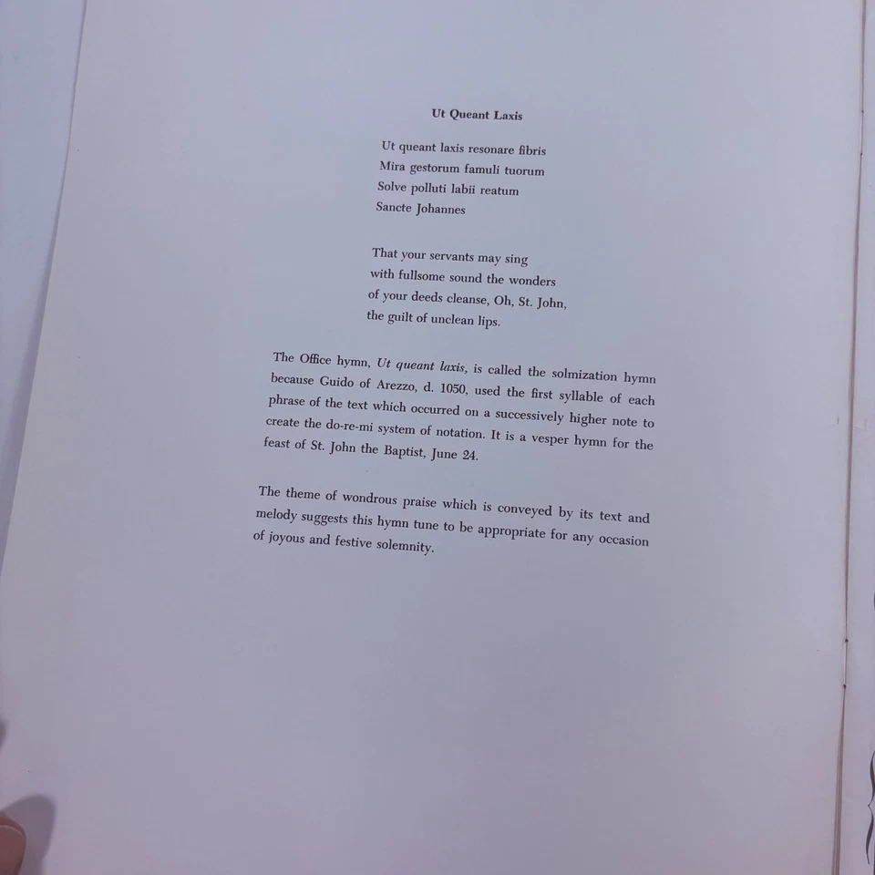 Festival Piece Ut Queant Laxis Sheet Music Organ 2 Trumpets 2 Trombones - Image 3 of 4