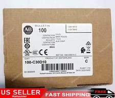 NEW Allen-Bradley 100-C30D10 100C30D10 contactor 100-C30*00