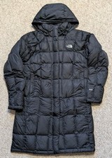 North Face Women's Long Puffer Jacket 600 Fill Down Size Medium