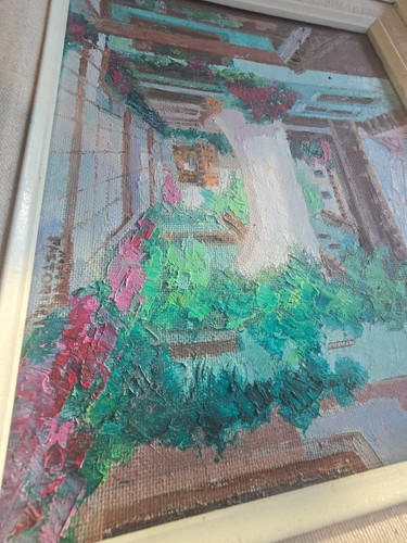 Ronni Pastorini Original Oil Painting On Canvas Cityscape Signed Framed Artwork - Picture 16 of 16