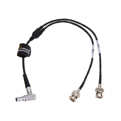 TIME Code Input Output Cable for Sound Devices XL-LB2 0B 5 Pin to BNC Timecode