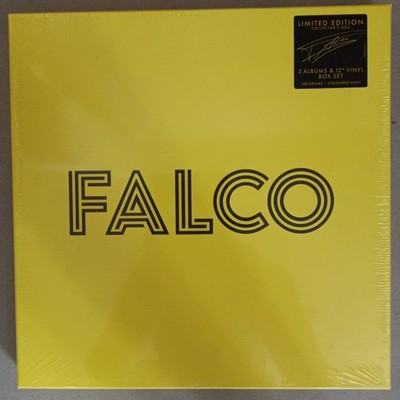 FALCO: Ltd. Edition Collectors Box !!!: 4x: Einzelhaft/Falco 3/Junge R./Remixes