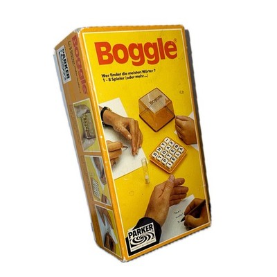 Vollständig: Boggle Spiel 1978 Würfel Wort Parker Lesen Vintage Spielzeug retro