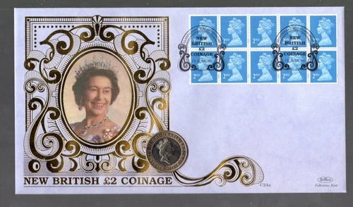 GB - 1998 New British £2 Coin Benham Cover