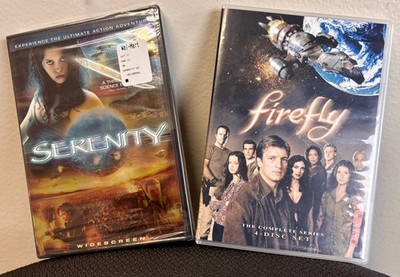Firefly: Complete Series 4 DVD set & Serenity movie ~Sci-Fi~ 3 unaired episodes