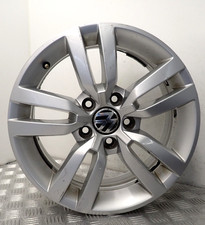 VOLKSWAGEN TIGUAN MK1  16" SILVER ALLOY WHEEL 5N0601025R (X-607)