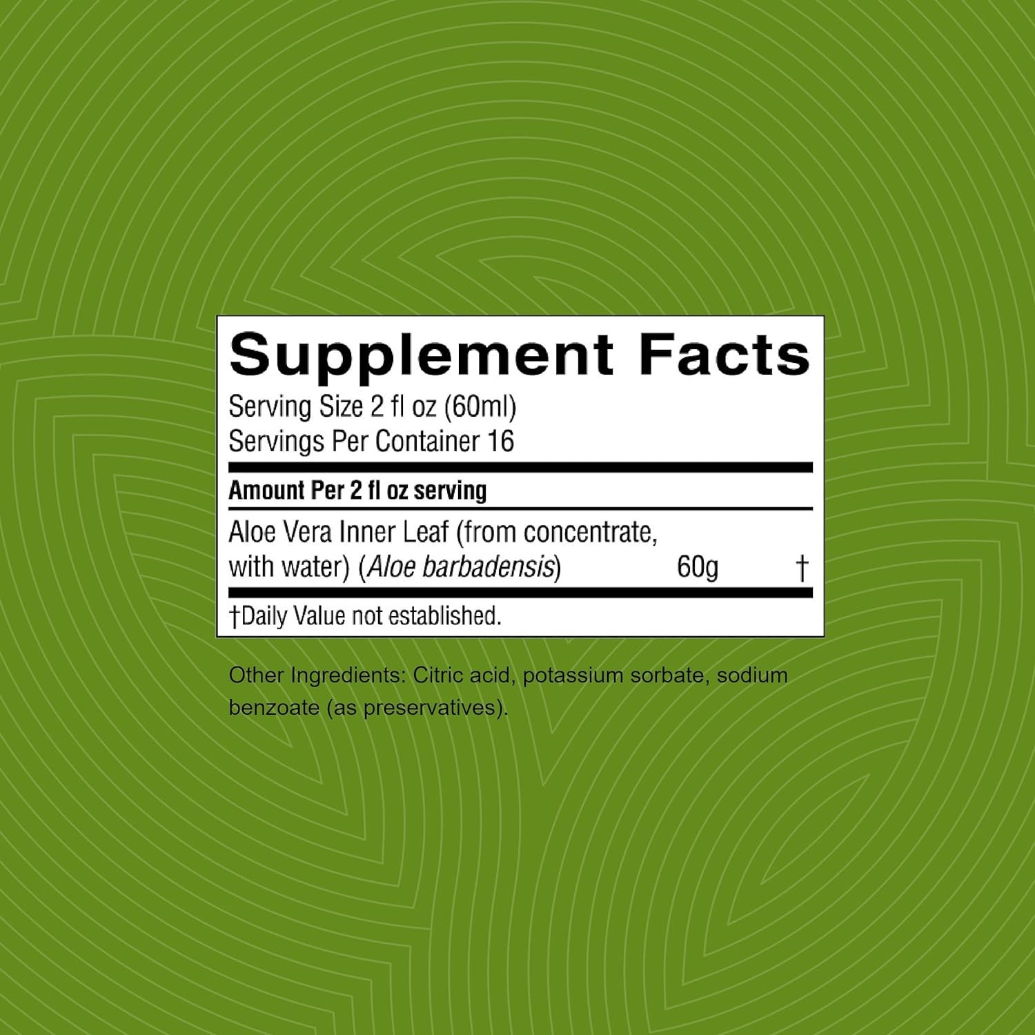 Nature's Sunshine Aloe Vera Juice 32 Fl Oz 32 (Pack of 1) 