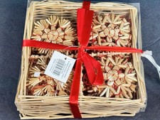 Rustic Set Of Christmas Tree Ornaments