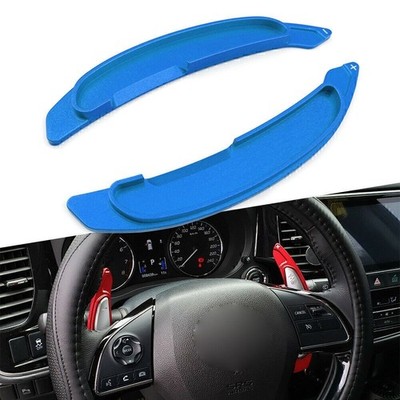 Schaltwippen Verlängerung Für Mitsubishi Lancer Aluminium Blau