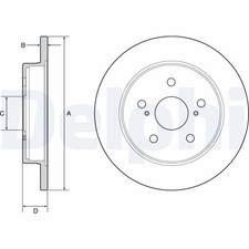 Disque de frein Toyota CAMRY