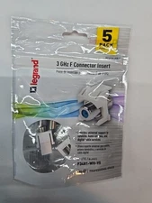 Legrand Onq Recessed Keystone Coax Insert F Keystone Connector 3ghz Keystone 