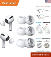 Replacement Ear Tips for AirPods Pro - 3 Sizes with Dust Guard  Storage Box