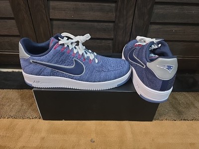 Nike Air Force 1 Ultra Flyknit New England Patriots RKK Nor easter  Size 14