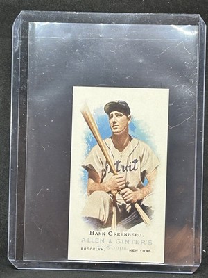 2006 Topps Allen & Ginter's Mini Hank Greenberg #269 HOF Bazooka /25 RARE B8