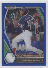 2021 Panini Prizm Draft Picks Blue Wave Prizm Jordan McCants #PDP88 2o7