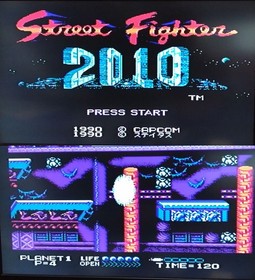2010 Street Fighter Nintendo Famicom FC Capcom STE-20 Kevin  Japan Rare Tested