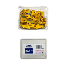 CAR AUTO FUSES MTA 20A ITALY 50PCS 