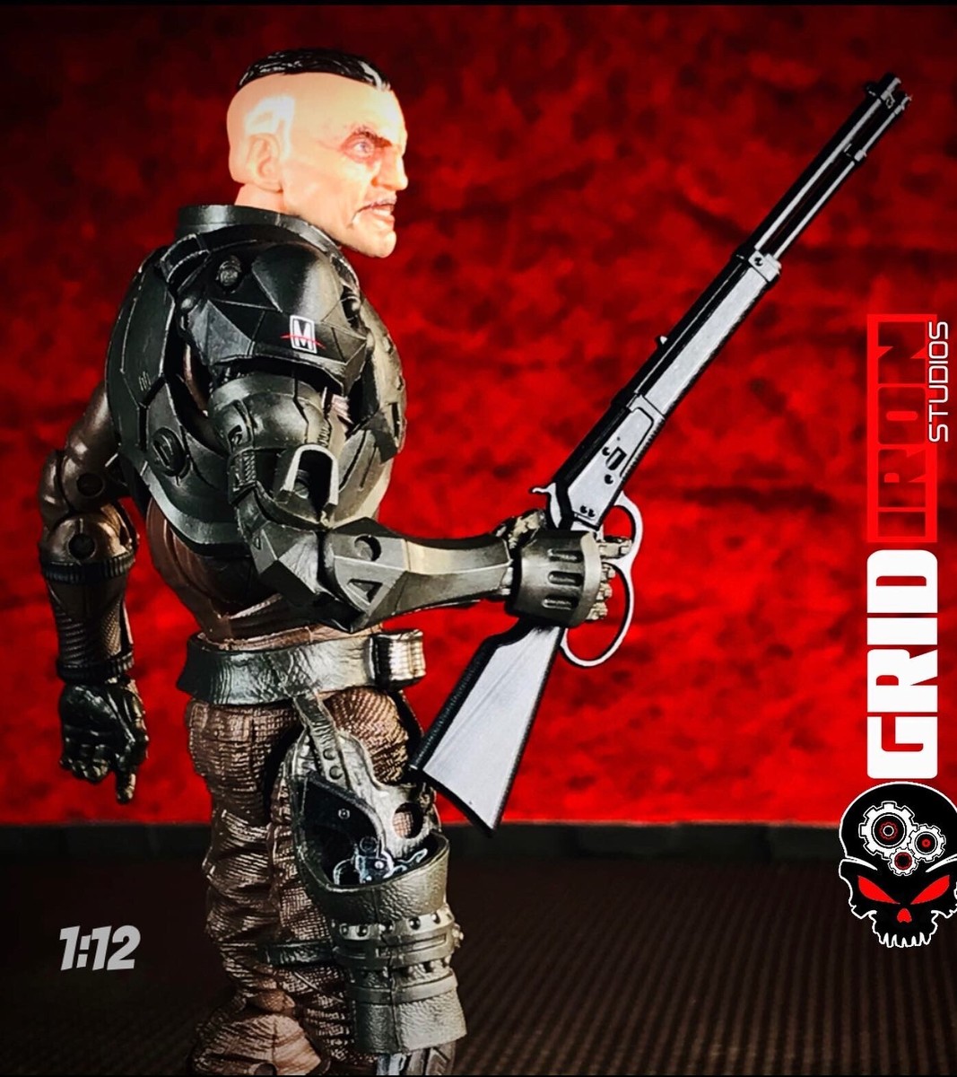 1:12 Winchester Cowboy Rifle For G.I. Joe Classified Action