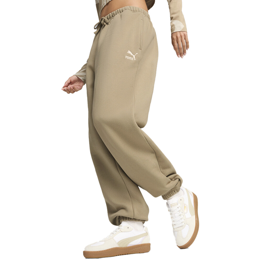 Спортивные брюки Puma Better Classics Женские бежевые повседневные спортивные брюки 62423467