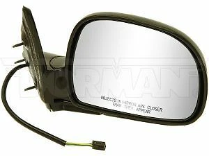 Right Power Door Mirror Black Dorman 955-302 for Chevy S10, GMC Jimmy