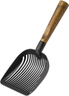 YANGBAGA Katzenstreuschaufel Metall Streuschaufel Schaufel Edelstahl Für Haustier Mit Beq