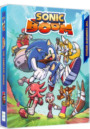 Sonic Boom: The Complete Series Steelbook (Blu-ray) Roger Craig Smith - Afbeelding 1 van 4