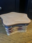 Longaberger 2004 Proudly American Little Star Basket Combo w Lid 30 Year