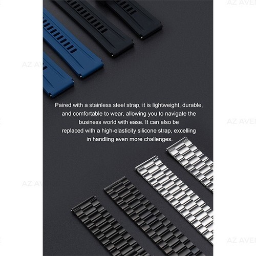 (New) DT NO.1 Ultra Mate SILVER 1.5" AMOLED AI Call Bluetooth Android Smartwatch - Picture 7 of 24