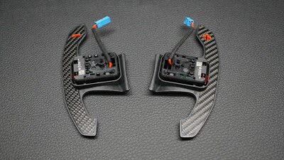 NEW GENUINE BMW G-SERIES CARBON FIBER SHIFT PADDLES SET 9501592