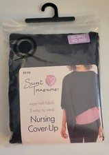 Secret Treasures Super-Soft Women's Maternity Nursing Wrap Cover-Up NEW