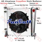 1164 3 Row Radiator+Shroud Fan fit 85-1994 Ford Ranger Explorer Bronco II 4.0L