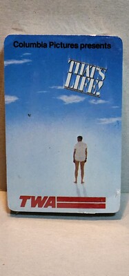 VINTAGE TRANS WORLD AIRLINES DECK OF PLAYING CARDS FEATURING ''THAT'S LIFE MOVIE''