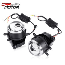 3.0 Bi Led Fog Projector Lens 6500k Car Headlight Universal Vs Xenon Retrofit