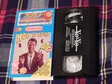 The Yo-Yo Man Instructional Video Yo-Yo Extravaganza VHS x 2 DUNCAN Brand