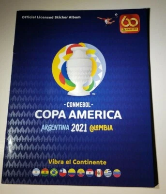 PANINI COPA AMERICA 2021 EMPTY SOFTCOVER ALBUM