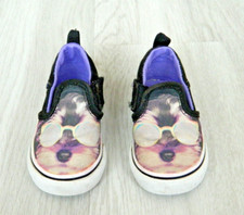 VANS Asher Toddler Trainers Dog in Glases Size Infants 3.5 / 19
