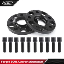 2pcs 12.7mm 5X112 Wheel Spacer 66.56mm 14X1.25 For BMW X1 X3 X5 320i G20 G30