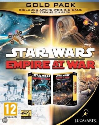 Star Wars Empire At War Gold Pack PC NEW and Sealed ACTUAL GAME NOT STEAM 