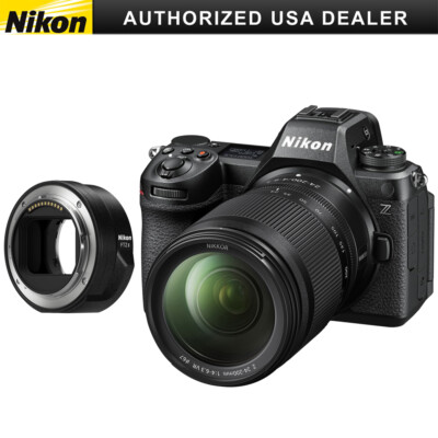 Nikon Z6III Full Frame Mirrorless Camera + 24-200mm Lens + FTZ II Adapter Bundle
