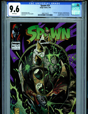 Spawn 31 CGC 9.6 McFarlane Image Comic 1st Anti-Spawn Redeemer