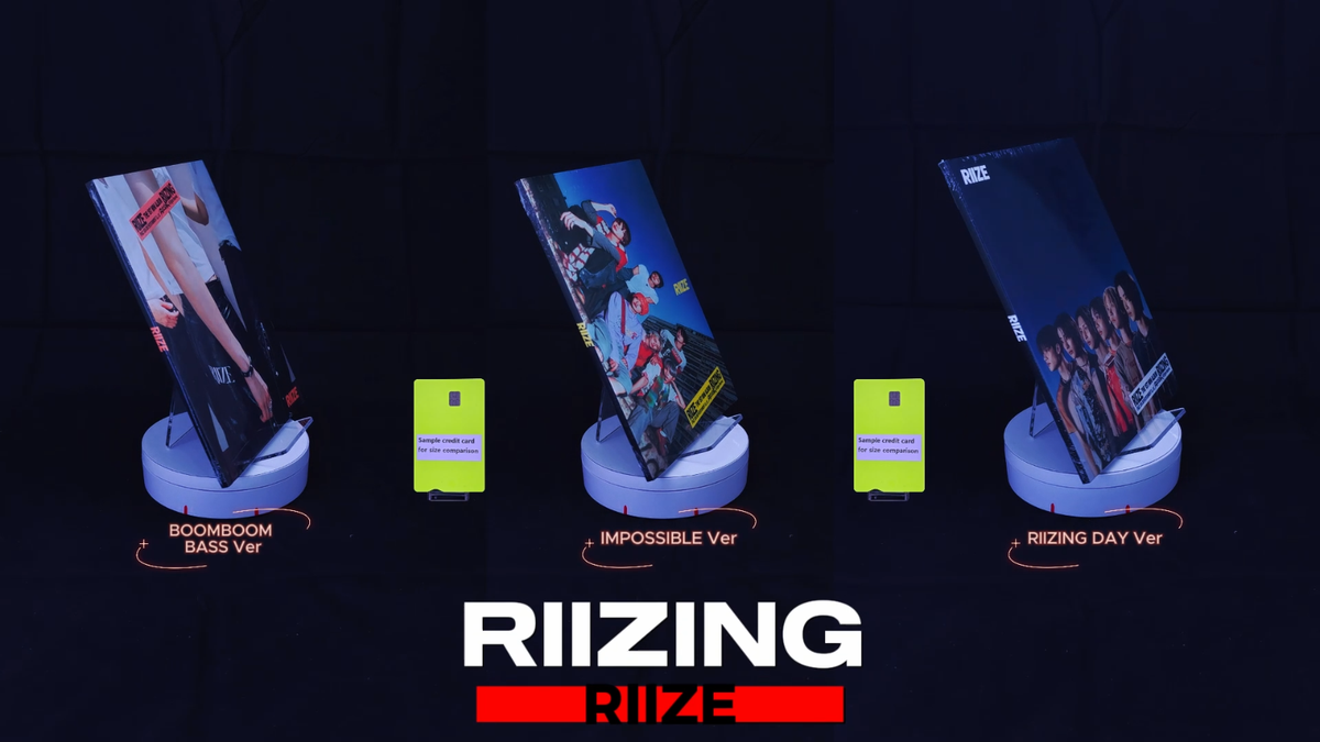RIIZE [RIIZING 1st Mini Album PHOTO BOOK Ver/CD+Buch+Poster+