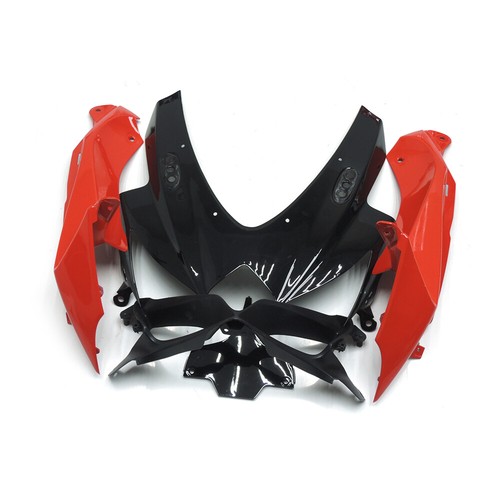 Plastic Bodykit for 2008 2009 2010 Suzuki GSXR600 GSXR750 Black Red Fairing Kit - Picture 3 of 7