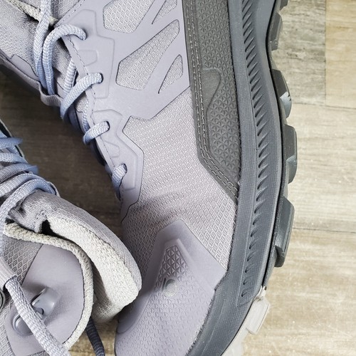 Oboz Katabatic Mid B-Dry Hiking Shoe Womens Sz 9 Mineral Gray Lace Up Waterproof - Picture 6 of 15
