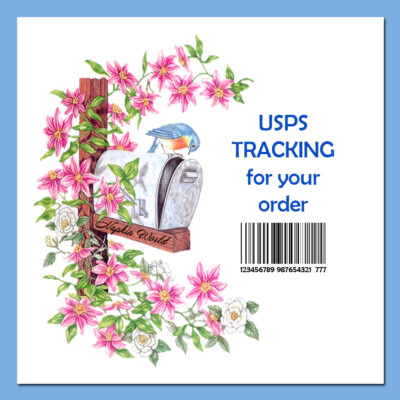 UPCHARGE USPS TRACKING for your NAPKIN WORLD order of 6 or less sets of napkins